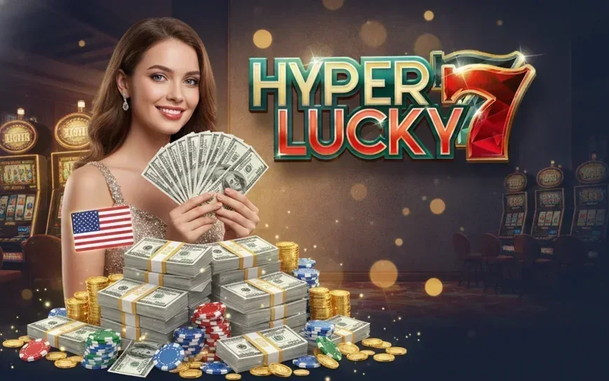 Hyper Lucky welcome bonus and game lobby
